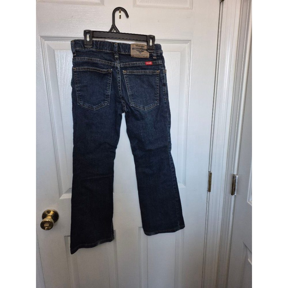 Boys Wrangler Blue Jeans Size 10 - Picture 2 of 4